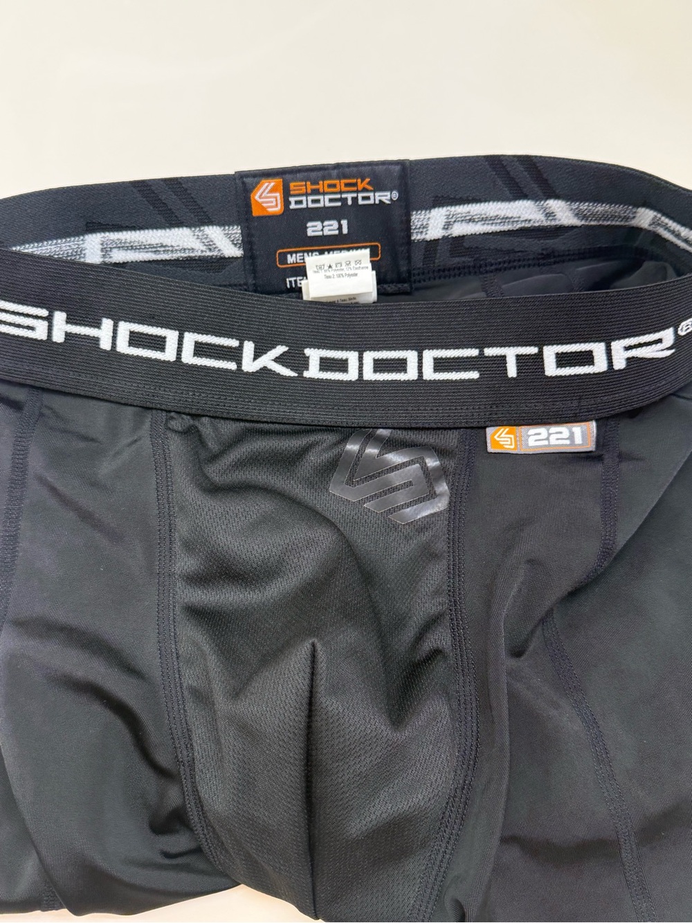 Men's 221 Black Compression Briefs with Cup holder